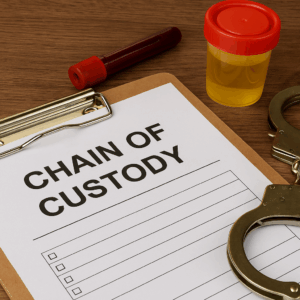 The Importance of Chain of Custody in Your DWI Case in Galveston
