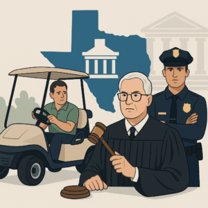 Why You Need a Lawyer for a Golf Cart DWI Charge in Texas