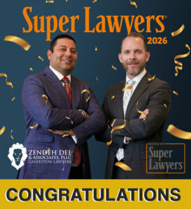 Jonathan Zendeh Del Named 2026 Super Lawyer in DWI Defense