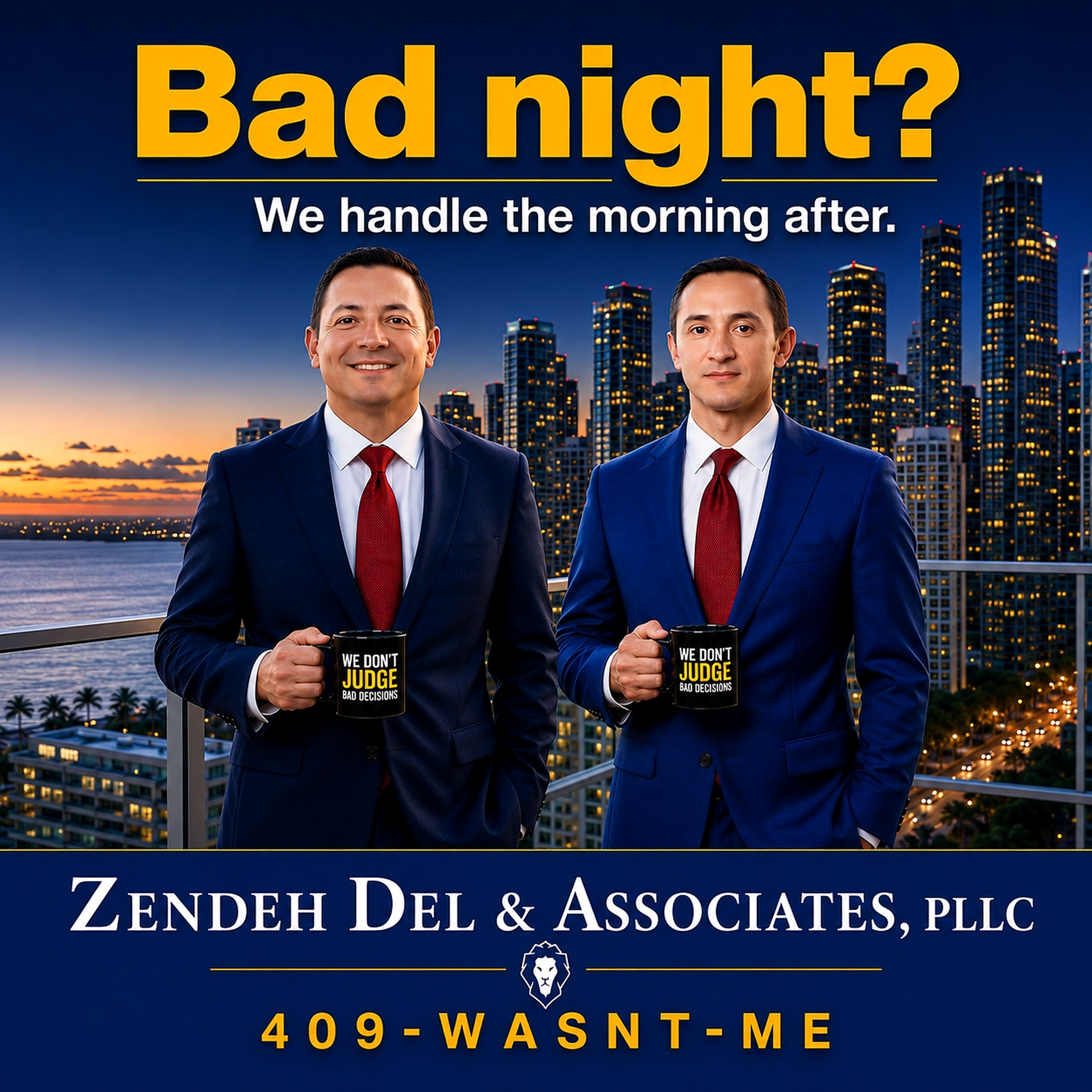 Bad Night? We Handle the Morning After