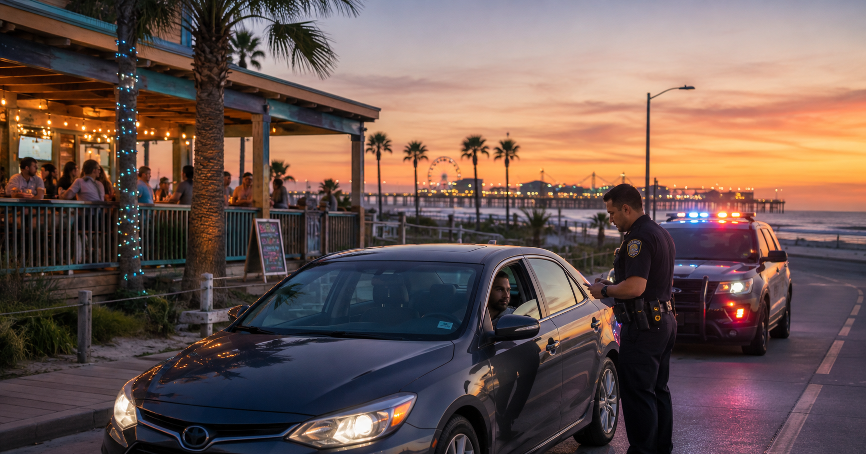 Can Galveston Police Charge You With DWI Hours After You Left a Beach Bar?