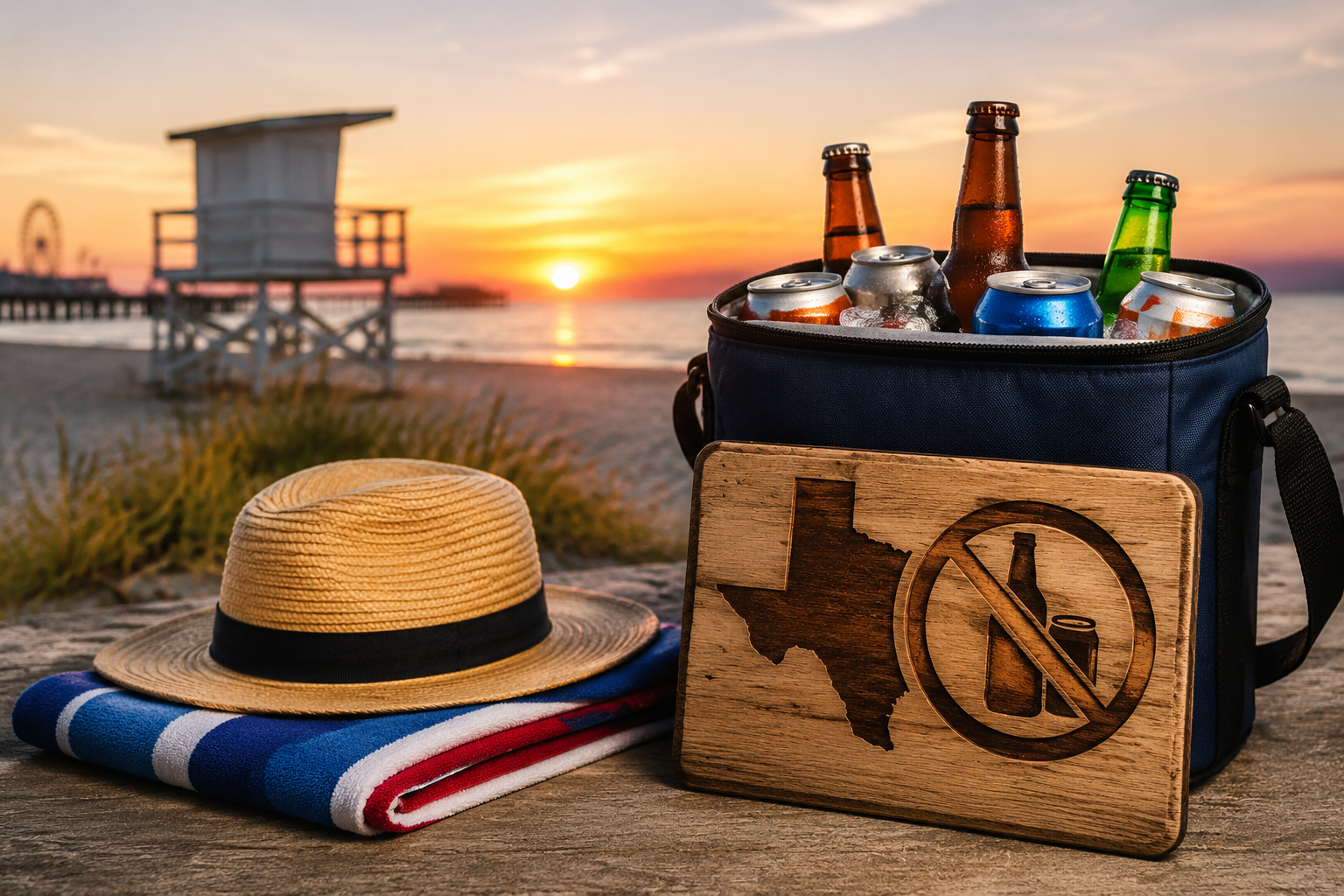 Texas Open Container Laws During Summer Beach Trips Explained