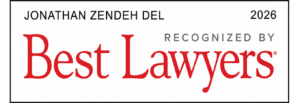 best lawyers- jonathan zendeh del